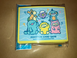 Pokemon Sleeves Marshtomp Quagsire Slowpoke Card Sleeves 64 Pokemon Center - Image 1