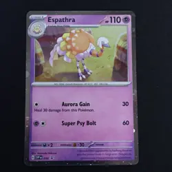 Espathra SVP010 Black Star Promo Cosmos Holo Rare NM/M 2023 Pokemon TCG Card - Image 1