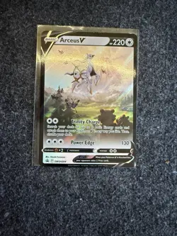 Arceus v Promo Cards SWSH204 Sword & Shield Collectible Card Set - Image 1