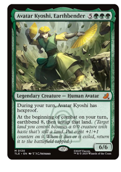 Avatar Kyoshi, Earthbender Avatar MTG - Image 1