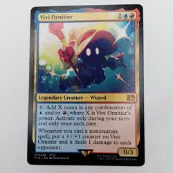 Vivi Ornitier MTG Mythic Rare Magic: The Gathering Final Fantasy Nine FF9 Mage - Image 1