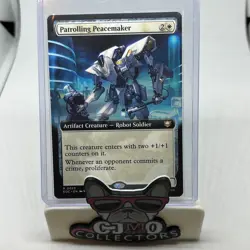 Patrolling Peacemaker Extended Art - EOC 0025 - NM - MTG Magic - Image 1