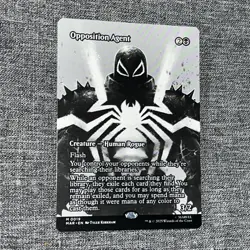 Opposition Agent Borderless Spider-Man MTG M 0019 MAR Marvel Regular - Image 1
