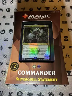 MTG - Strixhaven Commander Deck Silverquill Statement SEALED NEW 630509959020 - Image 1