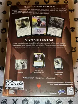 MTG - Strixhaven Commander Deck Silverquill Statement SEALED NEW 630509959020 - Image 2