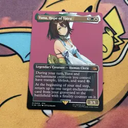 Yuna, Hope Of Spira Showcase, MTG Single, FIN 0404 Mythic Near Mint - Image 1