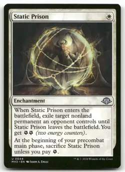 Static Prison #44 MTG Modern Horizons 3 NM X1 - Image 1