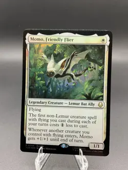 (Crimp Error) Momo, Friendly Flier Promo Foil MTG Avatar 394 - Image 1