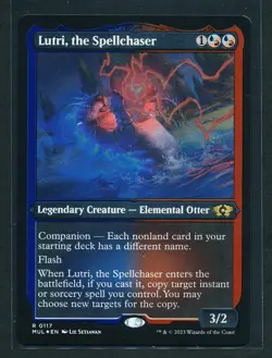 Lutri, the Spellchaser - Etched Foil - Magic MTG 2023 Multiverse Legends NM/M - Image 1