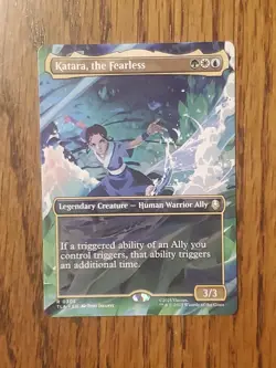 Katara, the Fearless (Borderless) MTG Avatar (TLA) 0305 Magic Scene - Image 1