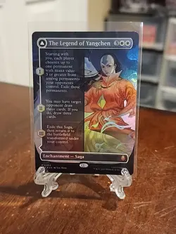 The Legend of Yangchen (Borderless) Foil - Avatar (TLA) Magic: The Gathering NM - Image 1