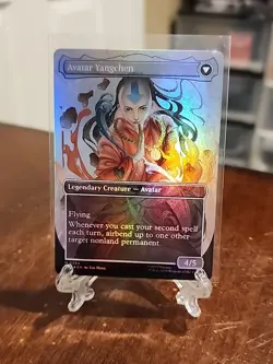 The Legend of Yangchen (Borderless) Foil - Avatar (TLA) Magic: The Gathering NM - Image 2