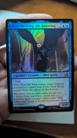 1x Wan Shi Tong All Knowing Foil NM - Magic MTG TLA TLE Avatar x1 - Image 1