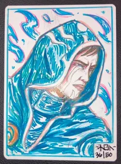 MTG Artist Proof AP monztre / Refute Foil English NM - Image 1