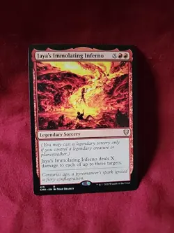 Jaya's Immolating Inferno 133/269 Dominaria DOM MTG NM - Image 1