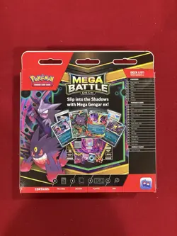 Pokemon Mega Battle Deck Mega Gengar Ex Sealed Box Deck Haunted Promo - Image 2