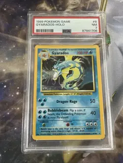 GYARADOS - PSA 7 - HOLO 1999 POKEMON BASE SET UNLIMITED #6 - Image 1