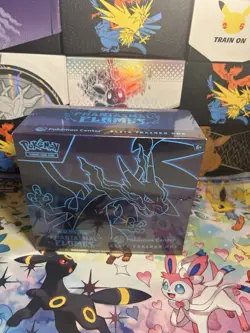 Phantasmal Flames Pokemon Center (PC) Exclusive Elite Trainer Box (Small Tear) - Image 1