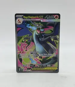 Pokemon TCG Phantasmal Flames Mega Charizard X ex #109/094 Ultra Rare - Image 1