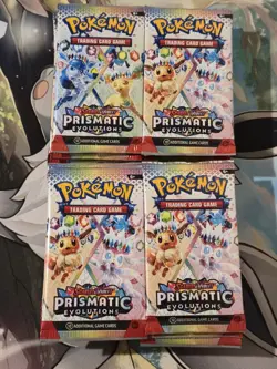 Pokemon TCG: Prismatic Evolutions 36 Loose Booster Packs - Image 1