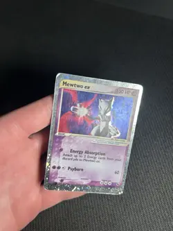 Pokemon TCG Mewtwo ex 101/109 Ruby and Sapphire Holo HP - Image 5