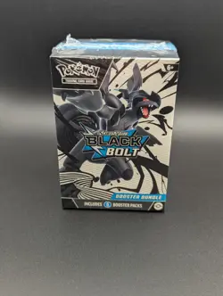 Pokemon TCG - Scarlet & Violet: Black Bolt Booster Bundle (6 Packs) - SEALED - Image 1