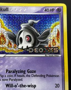 Pokemon TCG EX Deoxys Duskull 58/107 Reverse Holo Lightly Played - Image 4