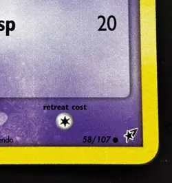 Pokemon TCG EX Deoxys Duskull 58/107 Reverse Holo Lightly Played - Image 5