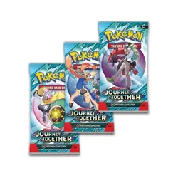 LOT OF 3 - Pokemon Journey Together - 3-Pack Blister Scrafty Promo - Sealed - Image 2