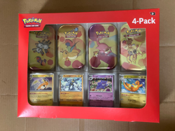 Pokemon TCG Scarlet and Violet 151 Mini Tins 4 Pack from Sam's Club - Image 1