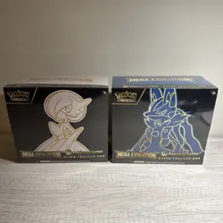 Pokemon Center Elite Trainer Box ETB Mega Evolution Lot Set of 2 New Sealed - Image 1