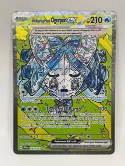 Wellspring Mask Ogerpon ex SIR Pokemon TCG Prismatic Evolutions 152/131 - Image 1