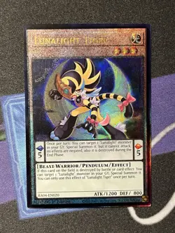 Lunalight Tiger Ist EditionPrismatic Ultimate Rare RA04-ENO20 Yu-Gi-Oh - Image 1