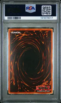 2004 Yu-Gi-Oh Thousand-Eyes Restrict Master Collection 1 MC1 Limited Secret PSA8 - Image 2