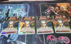 "NUISANCE" MEGUMIN X 4 SR KONOSUBA WEISS SCHWARZ ENGLISH - Image 1