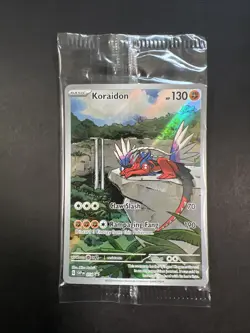 Koraidon SVP014 Scarlett & Violet Sealed Promo Pokemon Card - Image 1