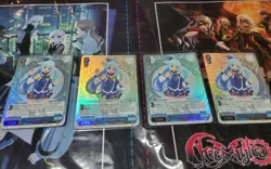 "TROUBLEMAKER" AQUA X 4 SR KONOSUBA WEISS SCHWARZ ENGLISH - Image 1