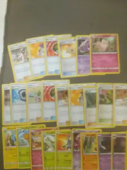 pokemon card lot of 58 Basic trainer stage 2 stage 1 mix ~ bin388 - Image 2