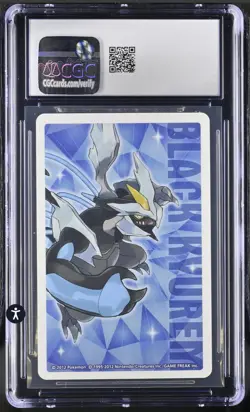2012 Tyranitar Pokemon Japanese Poker Card Black Kyurem Deck CGC 10 - Image 3