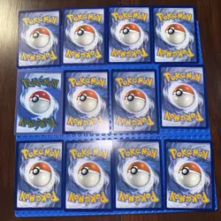 Pokemon TCG 12-Card + 12 card Sleeves Lot: 1 Metal ex, VMax’s, V’s, and more! NM - Image 2