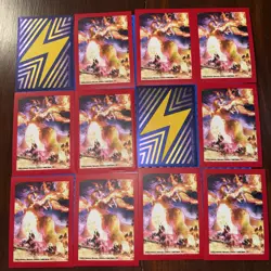 Pokemon TCG 12-Card + 12 card Sleeves Lot: 1 Metal ex, VMax’s, V’s, and more! NM - Image 5