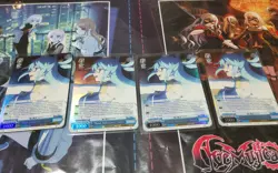 "SOUL SALVATION" AQUA X 4 SR KONOSUBA WEISS SCHWARZ ENGLISH - Image 1