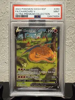 Charizard V SWSH260 SWSH: Sword & Shield Promo Cards Holo PSA 9 - Mint - Image 1