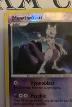 Mewtwo 11/146 Holo Pokemon Card 2008 - Image 2