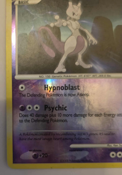 Mewtwo 11/146 Holo Pokemon Card 2008 - Image 5