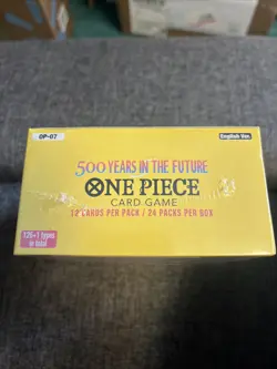 One Piece Card Game OP-07 Sealed Booster Box 500 Years in the Future CCG - Image 4