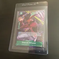 Dracule Mihawk ??Illustration Box V.4 ST12-003 SR One Piece Promotion Cards Foil - Image 3