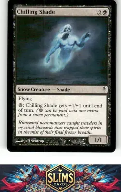 Magic the Gathering MTG Coldsnap Chilling Shade #53 Buy 2 Get 1 - Image 1