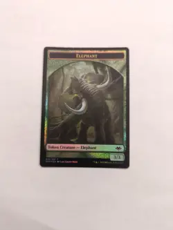 Elephant Token *FOIL* Modern Horizons NM MTG - Image 1