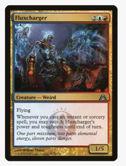 Fluxcharger | MTG DGM | EDH Commander Weird Tribal Izzet | NM - Image 1